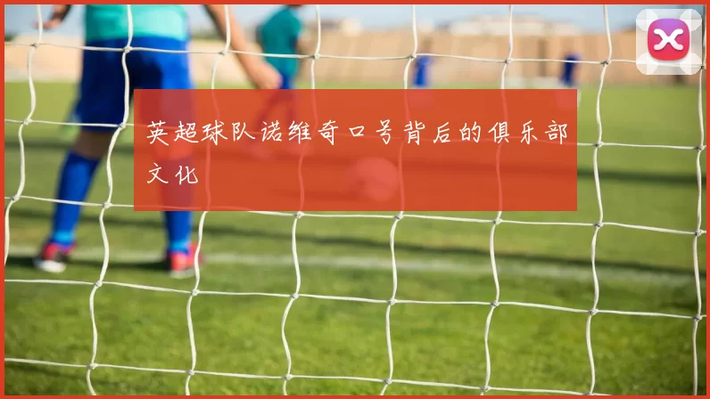 英超球队诺维奇口号背后的俱乐部文化