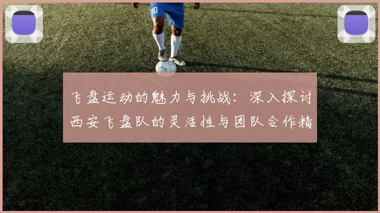 飞盘运动的魅力与挑战：深入探讨西安飞盘队的灵活性与团队合作精神