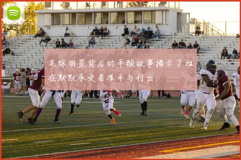 足球明星背后的辛酸故事揭示了谁在默默承受着艰辛与付出